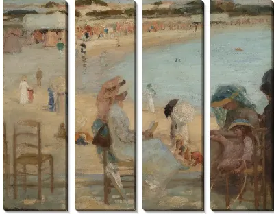 На пляже (Роян)