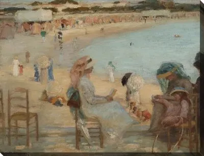 На пляже (Роян)