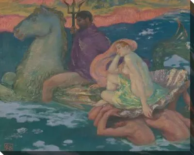 Картина Посейдон и Амфитрита