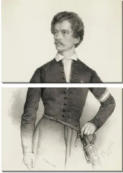 Картина Портрет Шандора Петёфи