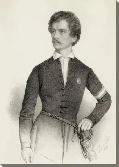 Картина Портрет Шандора Петёфи