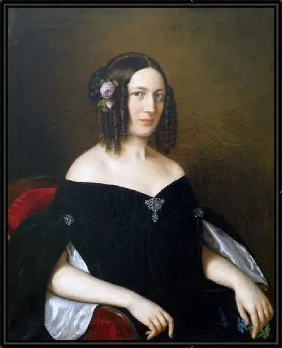 Картина Портрет молодой вдовы Портрет молодой вдовы