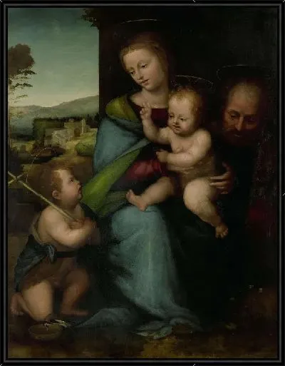 Картина Святое Семейство с Младенцем Иоанном Крестителем