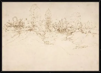 Пейзаж (лесной подход к городу)