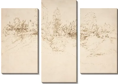 Пейзаж (лесной подход к городу)