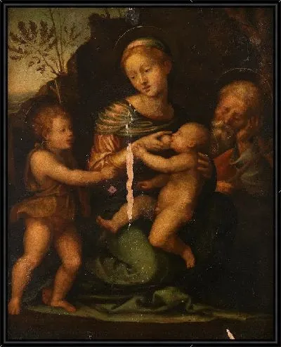 Картина Святое Семейство со святым Иоанном