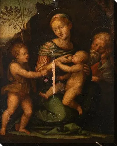 Картина Святое Семейство со святым Иоанном