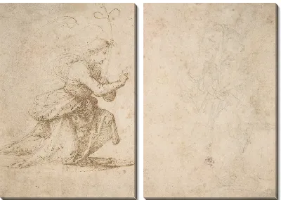 Благовещение (ректо);