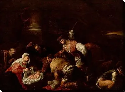 Картина Поклонение пастухов