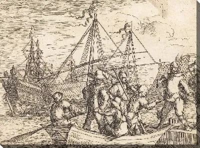 Картина Прихоти разных сражений №9