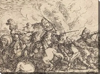 Картина Прихоти разных сражений №8