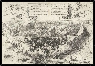 Картина Битва при Остервиле, 1567