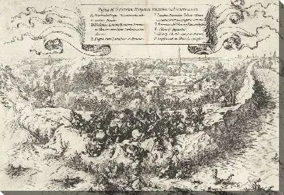 Картина Битва при Остервиле, 1567