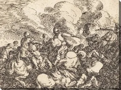 Картина Прихоти разных сражений №6