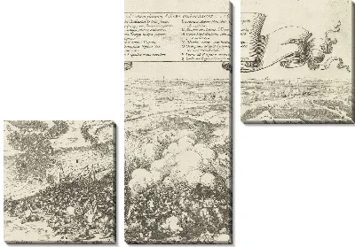 Картина Битва у реки Гете, 1568
