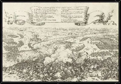 Картина Битва у реки Гете, 1568