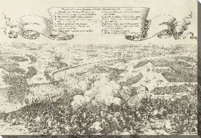 Картина Битва у реки Гете, 1568