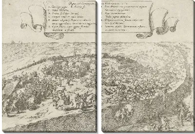 Картина Битва при Джемминге, 1568