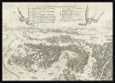 Картина Битва при Райменам, 1578