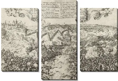 Картина Завоевание города Лимбург, 1578 г.