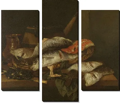 Натюрморт с рыбой