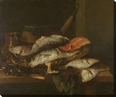 Натюрморт с рыбой