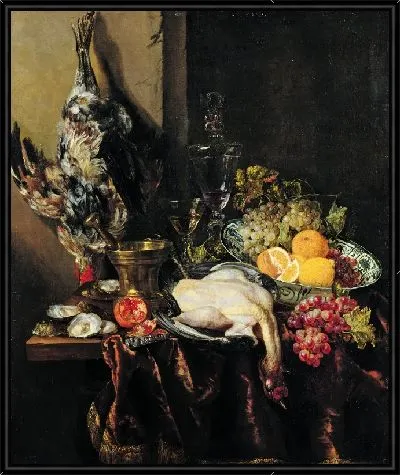 Пронкстиллевен с фруктами и птицей