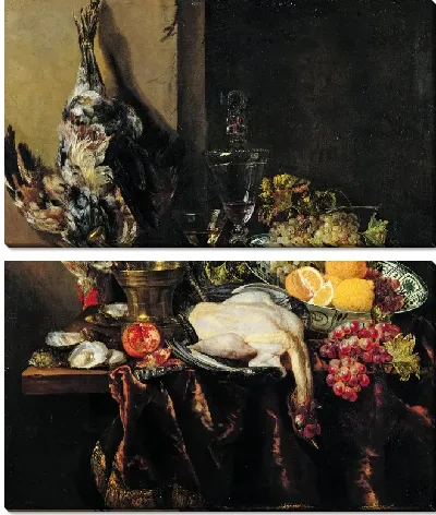 Пронкстиллевен с фруктами и птицей