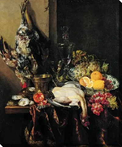 Пронкстиллевен с фруктами и птицей