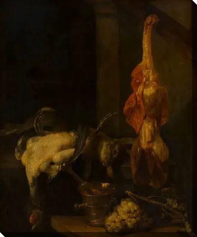 Натюрморт с дичью и птицей