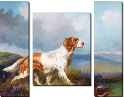 Модульная картина Собака (Dog) №2