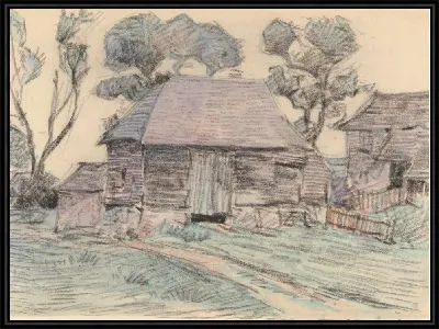 Картина Сассекс сарай