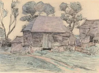 Картина Сассекс сарай