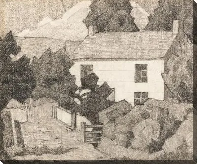 Картина Белый дом (ферма Гульда Луппитта)