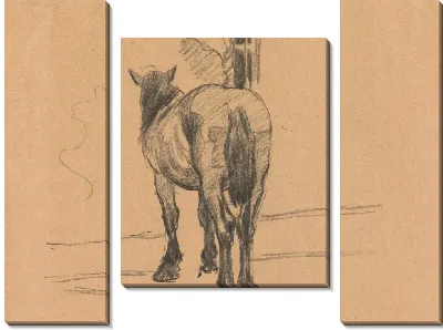 Картина Эскиз Лошади
