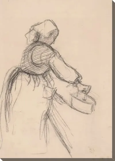 Картина Гладильная женщина