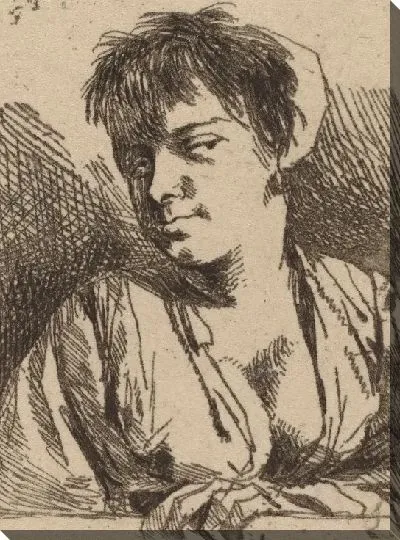 Картина Бюст молодой женщины