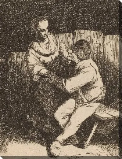 Картина Отказавшись от ласки