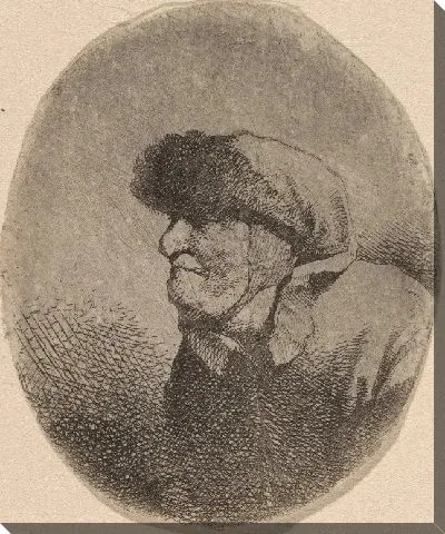 Картина Бюст старухи