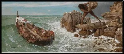 Картина Одиссей и Полифем