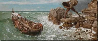 Картина Одиссей и Полифем