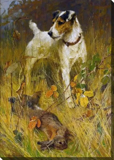 Постер Собака и заяц (Dog and the Hare)