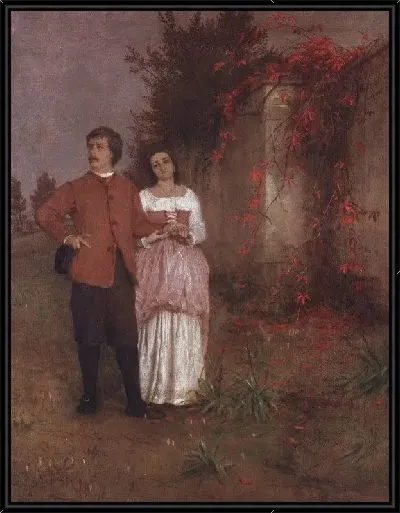 Картина Художник и его жена