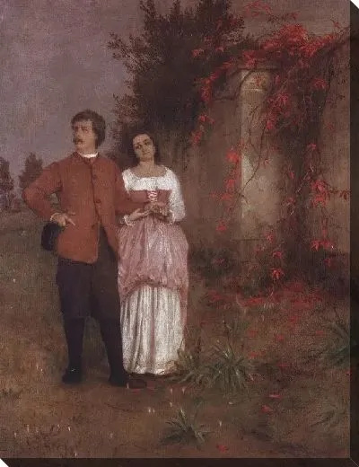 Картина Художник и его жена