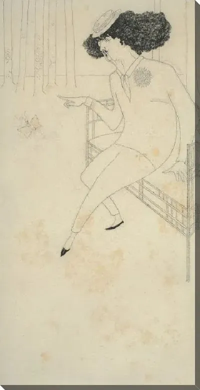 Картина Карикатура Дж. М. Уистлера