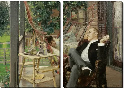 Картина Два бездельника