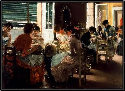 Картина Венецианские кружевницы