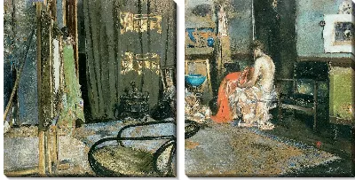 Картина Студия Роберта Ф. Блюма