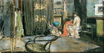 Картина Студия Роберта Ф. Блюма