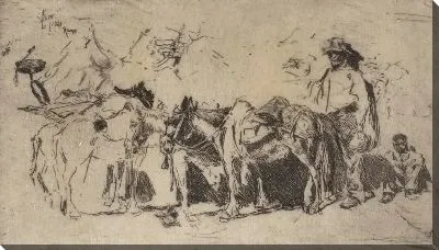 Мужчины и ослы, Рим